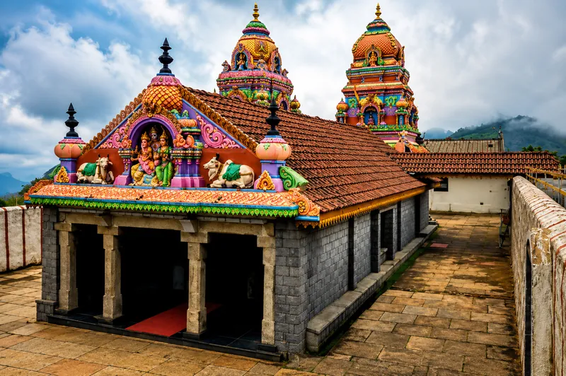 Seethalayyanagiri temple on the Baba Budangiri range